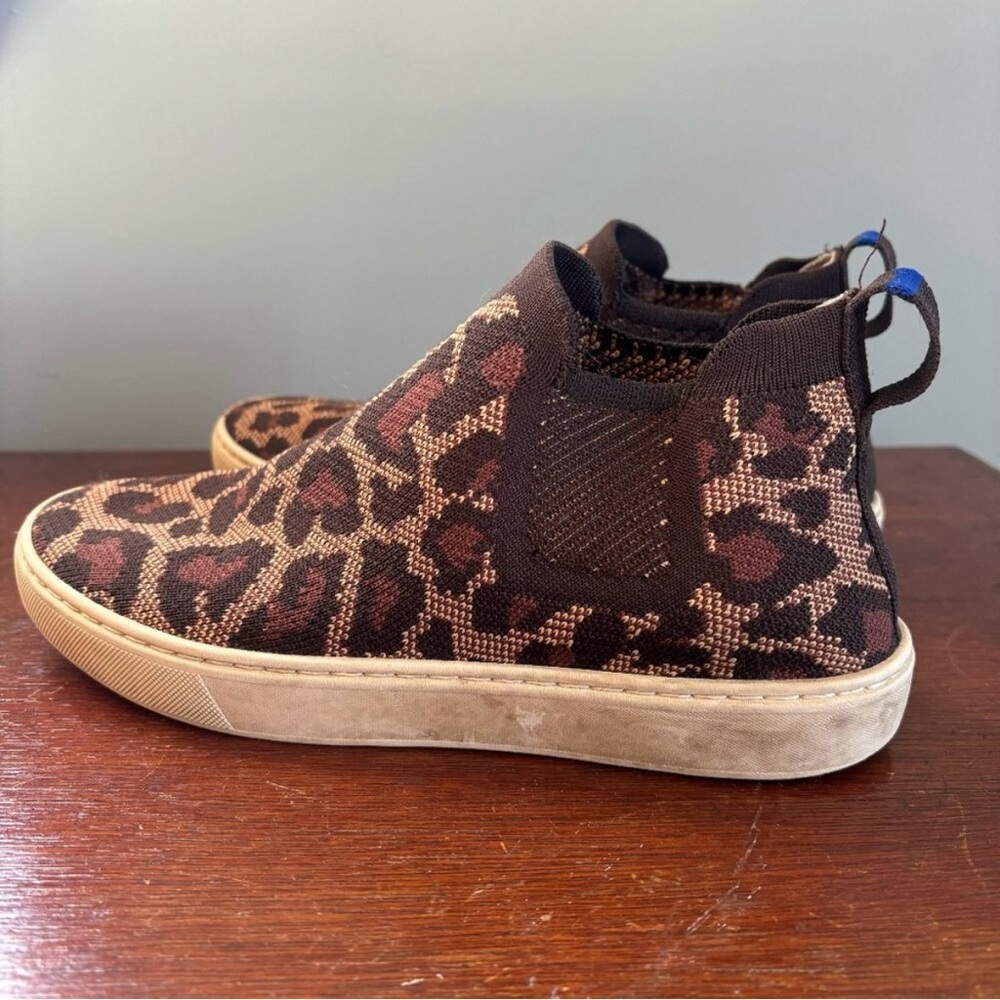 Leopard Print Slip-On Sneakers